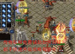 传奇私服免费辅助如何选择?新手快速升级攻略有哪些? 传奇私服免费辅助如何选择?新手快速升级攻略有哪些?