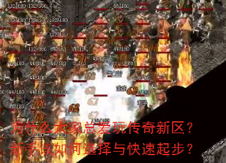 为什么大家总爱玩传奇新区?新手该如何选择与快速起步? 为什么大家总爱玩传奇新区?新手该如何选择与快速起步?